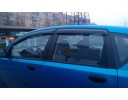 Ветровики для Chevrolet Aveo 5D  (T255) c 2006