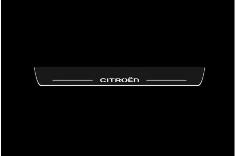 Накладки порогів зі статичним підсвічуванням для Citroen C4 (II) з 2010