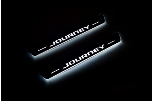Накладки порогів зі статичним підсвічуванням для Dodge Journey з 2008