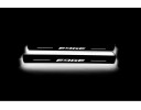 Накладки порогов с статической подсветкой для Ford Edge II c 2014