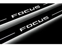 Накладки порогів зі статичним підсвічуванням для Ford Focus IV з 2018