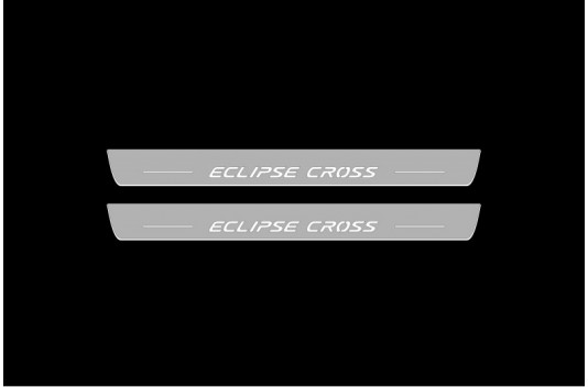 Накладки порогів зі статичним підсвічуванням для Mitsubishi Eclipse Cross з 2017