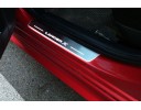 Накладки порогів зі статичним підсвічуванням для Mitsubishi Lancer X з 2007