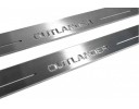 Накладки порогів зі статичним підсвічуванням для Mitsubishi Outlander III з 2013