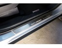 Накладки порогов с статической подсветкой для Mitsubishi Ounlander XL c 2007