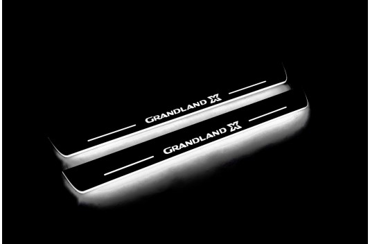 Накладки порогів зі статичним підсвічуванням для Opel Grandland X з 2017