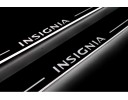 Накладки порогов с статической подсветкой для Opel Insignia c 2008 - 2017