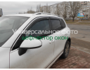 Вітровики для Opel Insignia з хромом молдингом з 2008
