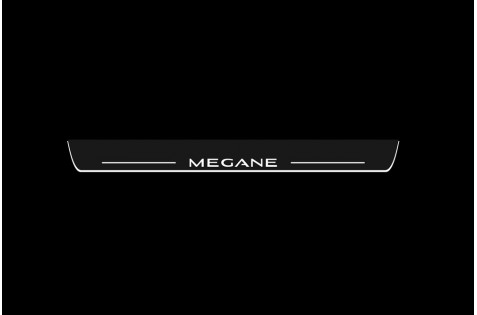 Накладки порогів зі статичним підсвічуванням для Renault Megane IV з 2015