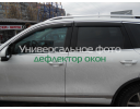 Ветровики для Volvo V40с хром молдингом c 2013